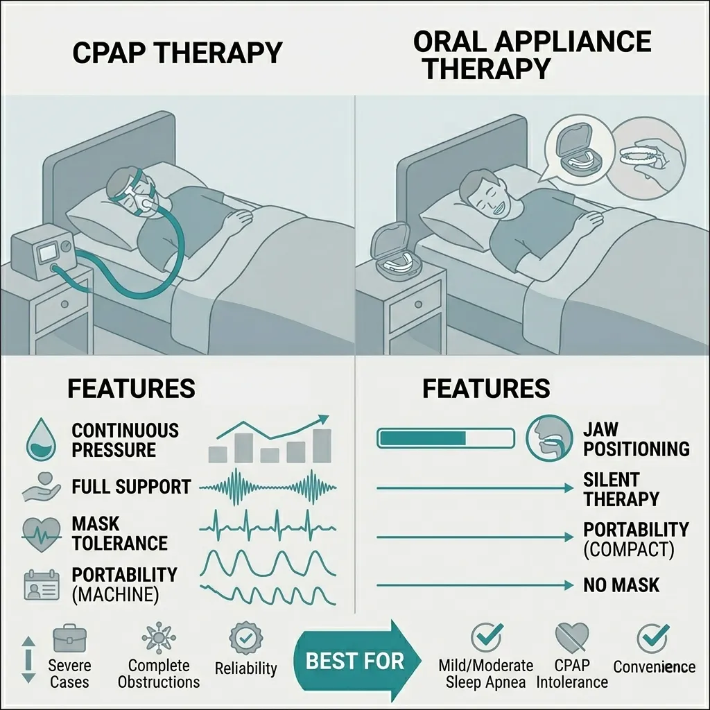 CPAP vs Oral Appliance